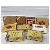 Vintage Empty Cigar Boxes