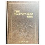 THE WINCHESTER ERA HARD BACK BOOK W/ FAUX LEATHER
