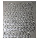 Leaf-Shaped Pendalogues Chandelier Prisms