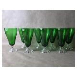 Burple-Inspiration Green by Anchor Hocking Iced