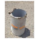 Partial Roll of Textured Aluminum Flashing