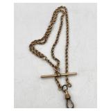 14KT. GOLD WATCH FOB CLASP NOT GOLD