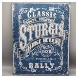 STURGIS BIKE WEEK METAL SIGN 12' WIDE 16' TALL