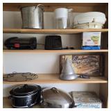 Contents of Shelves: Kitchenware