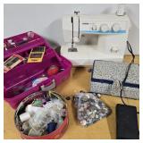 Brother LS-1217 Sewing Machine w/ Notions