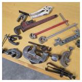 Flat of Plumbing Tools