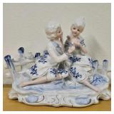 KPM Porcelain Victorian Couple Figurine