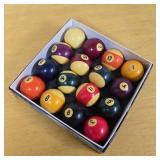 Vintage Billiard Ball Set