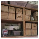 Contents of Cabinet
