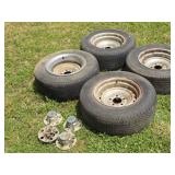 Set of Four 15" GM Rally Wheels