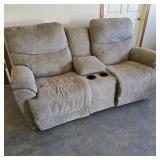 Modern Reclining Loveseat