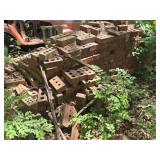 Stack of Old Red Brick