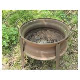 Homemade Fire Pit / BBQ Grill
