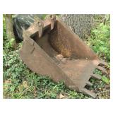 Old Backhoe Bucket for Project, Planter or Scrap