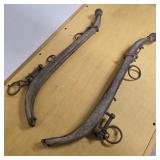 Antique Wood Horse Hames