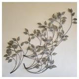 Metal Leaf Wall Decor