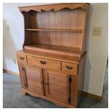 Vintage Maple Hutch