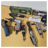 Flat of Air Tools w/ Air Ratchet & Cutoff Tool