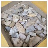 Flat 2 of Native American Artifacts / Fragments