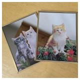 Iconic Cats of the 80s Mirror Pair