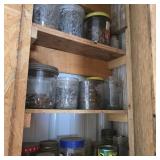 Contents of WR Shelves: Hardware, Ladder, Tools