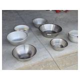 Lg Meat Processing Stainless & Aluminum Bowls