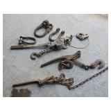 Chain Booms, Come-A-Long & Clevis