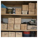 Contents of Cabinet: Electrical Misc.