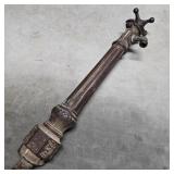 Antique Total Eclipse Cast Iron Water Spigot