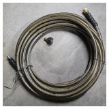 3/8" 4500 PSI Steel Braided Pressure Washer Hose