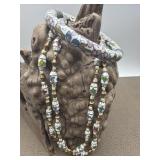 1992 Chiang Mai Cloisonnï¿½ Bangle & Necklace Set