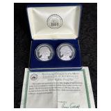 SILVER BUFFALO PROOF SET BY NATIONAL COLLECTORï¿½S