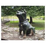 Green Glaze Chinese Mingqi Han Style Dog