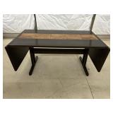 Danish Gangso Mobler Oak & Tile Drop Leaf Table