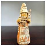 Peruvian Clay Folk Art Figurine