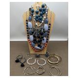 Blues Costume Jewelry Set