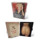 Vtg Risquï¿½ Marylin Monroe Gag Box