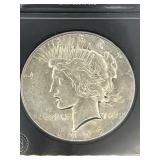 1926 PEACE SILVER DOLLAR COIN