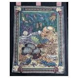 OCEAN THEMED WALL HANGING TAPESTRY