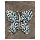 Vintage Weiss Butterfly Brooch Pin