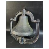 Vtg Cast Iron Bell