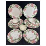 FRANCISCAN DESERT ROSE DINNERWARE 15 PCS. 4