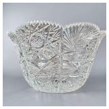 American Brilliant Cut Crystal Bowl