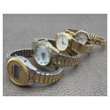Timex, Visitron, Ladies Stretch Band Watches &