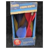 Vtg Franklin Yard Darts Game in Box
