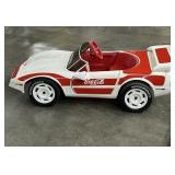 Vintage C4 Corvette Power Wheels Kids Car Coke