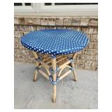Patio Table Woven Top