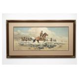 Signed Frank C. McCarthy "Under Attack"