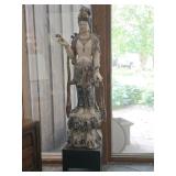 Lg Antique Guanyin Buddha Bodhisattva Statue