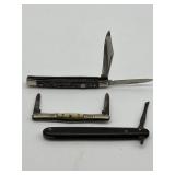 2 SMALL POCKET KNIVES IMPERIAL & ARGYLE W/